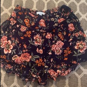 AEO floral shorts